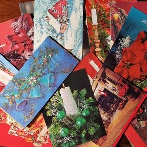 Lot of 31 Vintage Christmas Cards